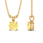 Load image into Gallery viewer, 5-ct-four-prong-fancy-lab-grown-round-vived-yellow-stone-pendant-in-yellow-gold-fdpd8469rogvyellowangle3-3.00ct-nl-yg.jpg?v=1786082427