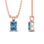 Load image into Gallery viewer, 5-ct-radiant-cut-fancy-lab-grown-vived-blue-solitaire-necklace-in-rose-gold-fdpd8469ragvblueangle3-5.00ct-nl-rg.jpg