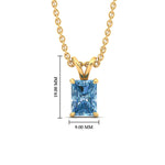 Load image into Gallery viewer, 5-ct-radiant-cut-fancy-lab-grown-vived-blue-solitaire-necklace-in-yellow-gold-fdpd8469ragvblueangle1-5.00ct-nl-yg-hw.jpg