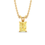 Load image into Gallery viewer, 5-ct-radiant-cut-fancy-lab-grown-vived-yellow-solitaire-necklace-in-yellow-gold-fdpd8469ragvyellowangle1-5.00ct-nl-yg.jpg
