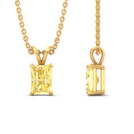 Load image into Gallery viewer, 5-ct-radiant-cut-fancy-lab-grown-vived-yellow-solitaire-necklace-in-yellow-gold-fdpd8469ragvyellowangle3-5.00ct-nl-yg.jpg