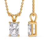 Load image into Gallery viewer, 5-carat-radiant-diamond-basket-stud-earring-in-yellow-gold-FDEAR10411RAANGLE3-5.00CT-NL-YG_1200x1200.jpg?v=1786949883