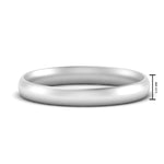 Load image into Gallery viewer, 1 MM To 6 MM Comfort Fit Plain Wedding Band
