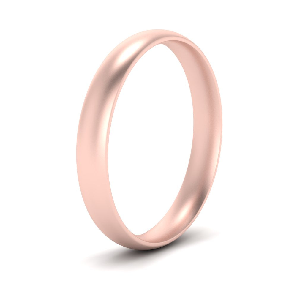 1 MM To 6 MM Comfort Fit Plain Wedding Band