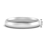 Load image into Gallery viewer, 1 MM To 6 MM Comfort Fit Plain Wedding Band

