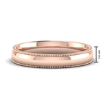 Load image into Gallery viewer, 2MM To 6MM Milgrain Comfort Fit Stack Anniversary Ring
