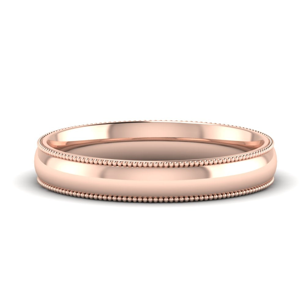 2MM To 6MM Milgrain Comfort Fit Stack Anniversary Ring