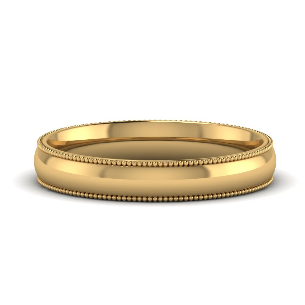 2MM To 6MM Milgrain Comfort Fit Stack Anniversary Ring
