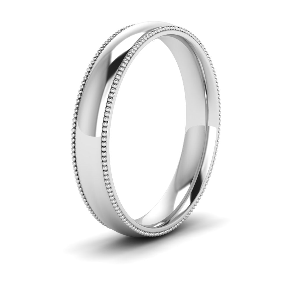 2MM To 6MM Milgrain Comfort Fit Stack Anniversary Ring