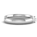 Load image into Gallery viewer, 2MM To 6MM Milgrain Comfort Fit Stack Anniversary Ring
