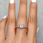 Load image into Gallery viewer, Celtic Knot Split Lab Diamond Ring 14K Gold
