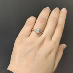 Load image into Gallery viewer, Celtic Knot Split Lab Diamond Ring 14K Gold
