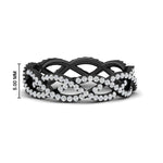 Load image into Gallery viewer, 0.62 Ct. Weave Round Diamond Wedding Band Ring
