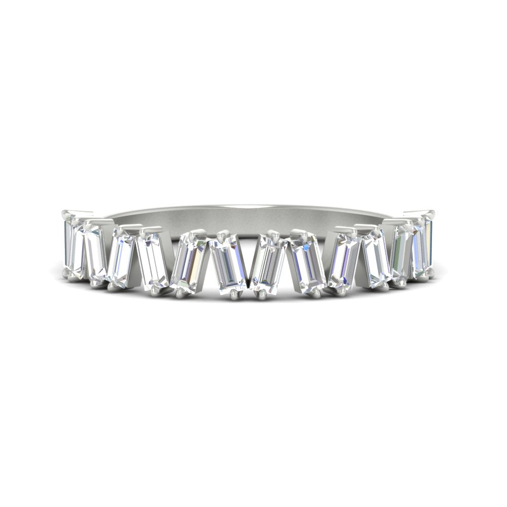 Baguette Diamond Promise Ring