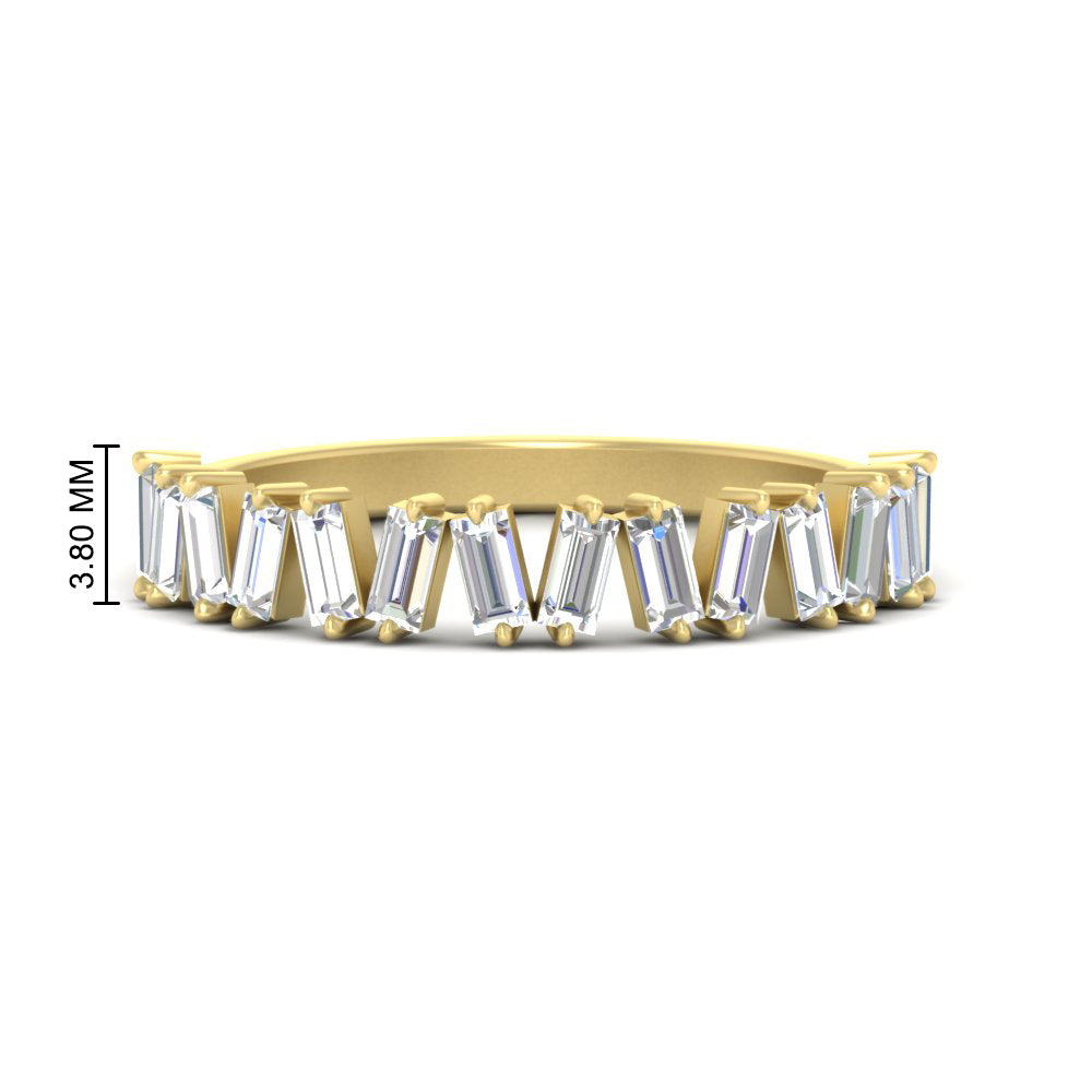 Baguette Diamond Promise Ring