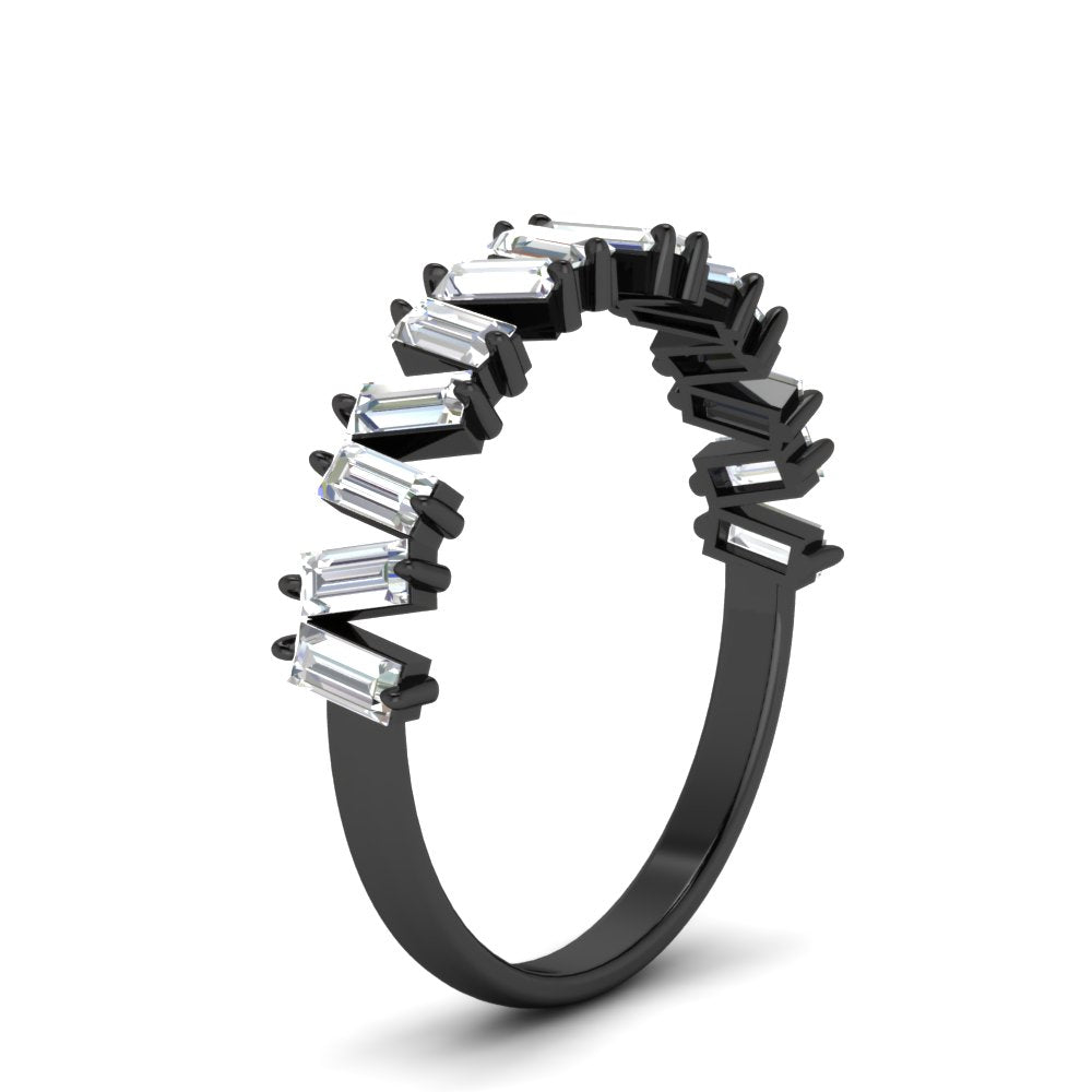 Baguette Diamond Promise Ring