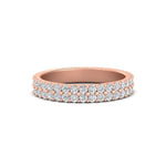 Load image into Gallery viewer, Double Row Lab Diamond Eternity Band Ring
