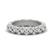 XOXO Eternity 1.17 Ct. Diamond Wedding Band 14K Gold