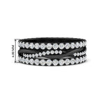 Load image into Gallery viewer, 1.25 Ct. Round Diamond Triple Stack Eternity Ring 14K Gold
