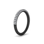 Load image into Gallery viewer, 0.53 Ct. Trio Round Diamond Wedding Band 14K Gold
