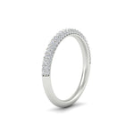 Load image into Gallery viewer, 0.53 Ct. Trio Round Diamond Wedding Band 14K Gold
