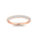Load image into Gallery viewer, 0.53 Ct. Trio Round Diamond Wedding Band 14K Gold

