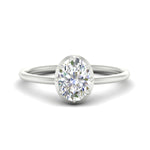 Load image into Gallery viewer, antique-style-oval-diamond-bezel-solitaire-engagement-ring-in-white-gold-fdenr11614ovsleep-nl-wg.jpg