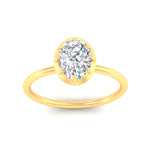 Load image into Gallery viewer, antique-style-oval-diamond-bezel-solitaire-engagement-ring-in-yellow-gold-fdenr11614ovangle5-nl-yg.jpg