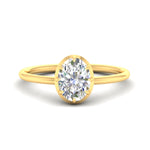 Load image into Gallery viewer, antique-style-oval-diamond-bezel-solitaire-engagement-ring-in-yellow-gold-fdenr11614ovsleep-nl-yg.jpg