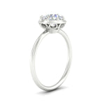 Load image into Gallery viewer, antique-style-round-diamond-bezel-solitaire-engagement-ring-in-white-gold-fdenr11614roangle2-nl-wg.jpg