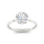 Load image into Gallery viewer, antique-style-round-diamond-bezel-solitaire-engagement-ring-in-white-gold-fdenr11614roangle5-nl-wg.jpg