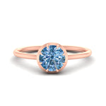 Load image into Gallery viewer, antique-style-round-vivid-blue-bezel-solitaire-engagement-ring-in-rose-gold-fdenr11614rogvbluesleep-nl-rg.jpg
