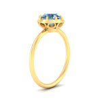 Load image into Gallery viewer, antique-style-round-vivid-blue-bezel-solitaire-engagement-ring-in-yellow-gold-fdenr11614rogvblueangle2-nl-yg.jpg