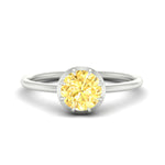 Load image into Gallery viewer, antique-style-round-vivid-yellow-bezel-solitaire-engagement-ring-in-white-gold-fdenr11614rogvyellowsleep-nl-wg.jpg