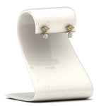 Load image into Gallery viewer, 0.50 To 2 Carat Lab Diamond Art Deco Inspired Round Drop Earring For Women 14K Gold
