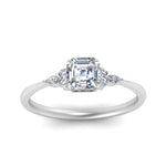 Load image into Gallery viewer, Lab diamond Petite Engagement Rings 14K Gold
