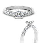 Load image into Gallery viewer, Solitaire With Accents Lab Diamond Ring 14K Gold
