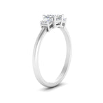 Load image into Gallery viewer, Basket 3 Stone Lab Diamond Ring 14K Gold
