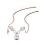 Load image into Gallery viewer, Beautiful Lab Diamond Halo Drop Pendant 14K Gold
