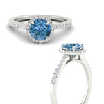 Load image into Gallery viewer, cathedral-pave-halo-round-vivid-blue-engagement-ring-in-white-gold-fdenr11704rogvblueangle3-nl-wg.jpg