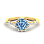 Load image into Gallery viewer, cathedral-pave-halo-round-vivid-blue-engagement-ring-in-yellow-gold-fdenr11704rogvbluesleep-nl-yg.jpg