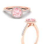 Load image into Gallery viewer, cathedral-pave-halo-round-vivid-pink-engagement-ring-in-rose-gold-fdenr11704rogvpinkangle3-nl-rg.jpg