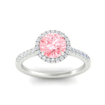 Load image into Gallery viewer, cathedral-pave-halo-round-vivid-pink-engagement-ring-in-white-gold-fdenr11704rogvpinkangle5-nl-wg.jpg