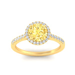 Load image into Gallery viewer, cathedral-pave-halo-round-vivid-yellow-engagement-ring-in-yellow-gold-fdenr11704rogvyellowangle5-nl-yg.jpg