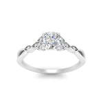 Load image into Gallery viewer, Celtic Knot Split Lab Diamond Ring 14K Gold
