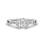 Load image into Gallery viewer, Celtic Knot Split Lab Diamond Ring 14K Gold
