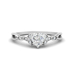 Load image into Gallery viewer, Celtic Knot Split Lab Diamond Ring 14K Gold
