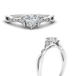 Load image into Gallery viewer, Celtic Knot Split Lab Diamond Ring 14K Gold
