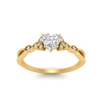 Load image into Gallery viewer, Celtic Knot Split Lab Diamond Ring 14K Gold

