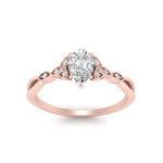 Load image into Gallery viewer, Celtic Knot Split Lab Diamond Ring 14K Gold

